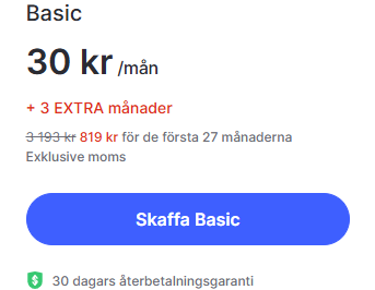 NordVPN Basic Abonnemang