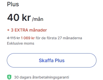 NordVPN Plus Abonnemang
